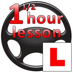 1.5 hour driving lesson